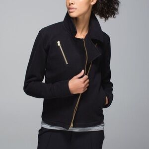 Lululemon Lab Shadow Moto Jacket Size 8